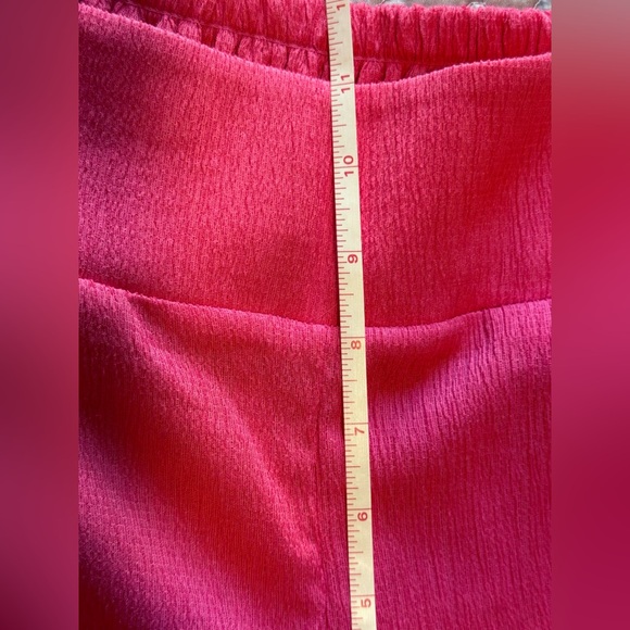 Vibrant Pink Wide Leg Pants - Picture 6 of 11